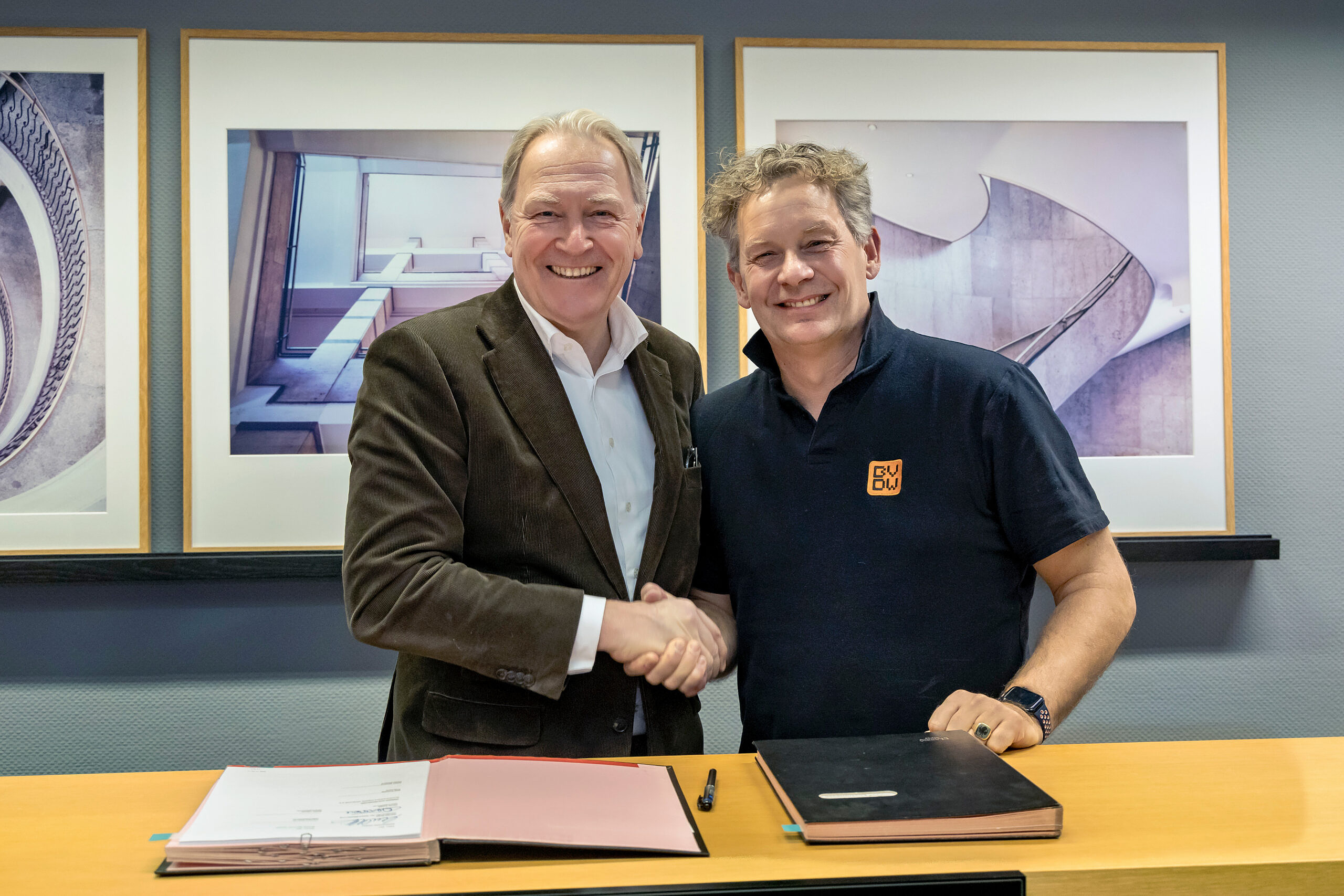 Gerald Böse (koelnmesse) und Dirk Freytag (BVDW)